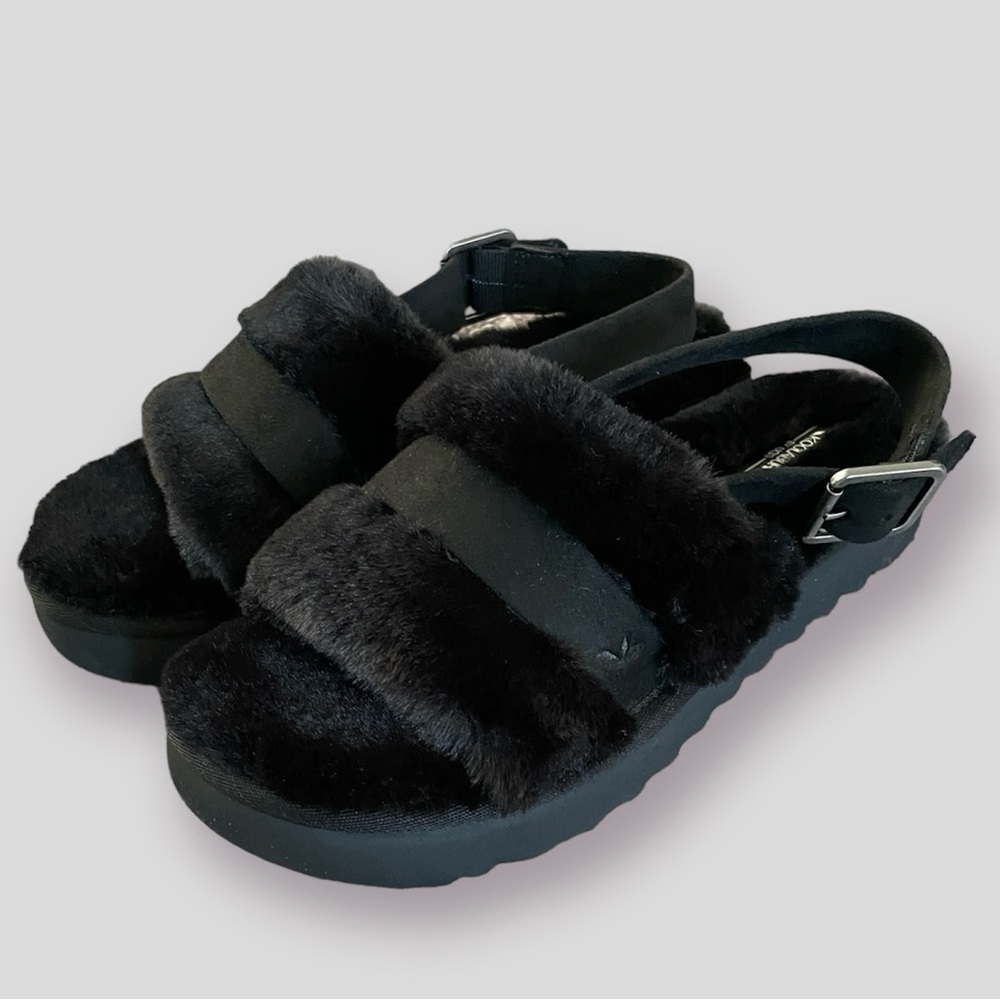 Koolaburra by UGG Comfy Adjustable Slide Sandals